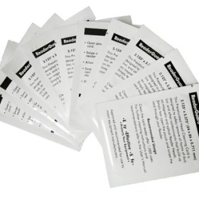 Adhesive cleaning cards